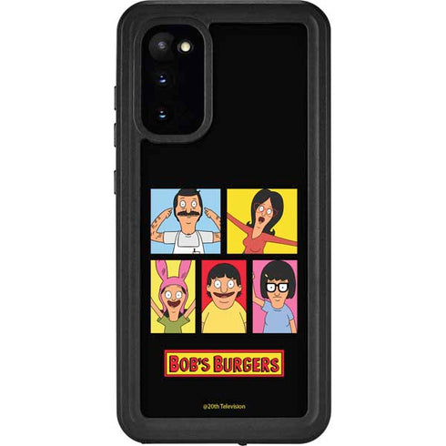 Bobs Burgers Tiles Galaxy S20 Waterproof Case
