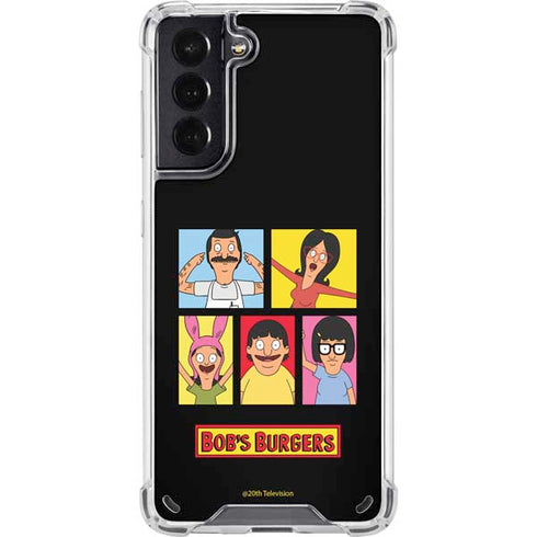 Bobs Burgers Tiles Galaxy S21 5G Clear Case