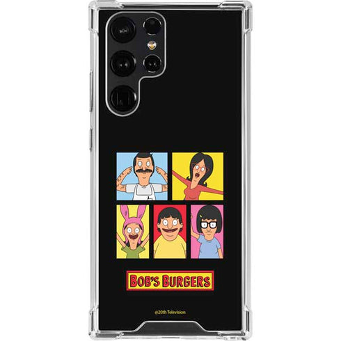 Bobs Burgers Tiles Galaxy S22 Ultra Clear Case