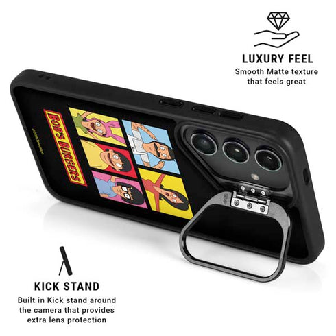 Bobs Burgers Tiles Galaxy S25 Kickstand Case