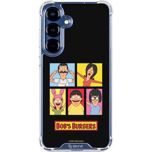 Bobs Burgers Tiles Galaxy S25 Clear Case