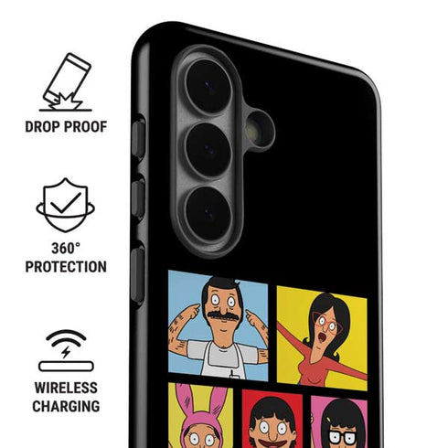 Bobs Burgers Tiles Galaxy S26 Plus Impact Case