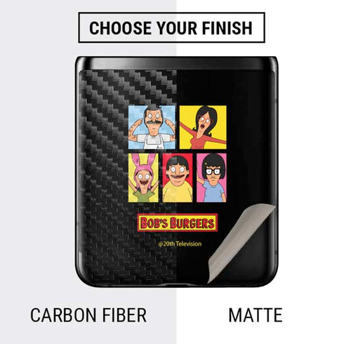 Bobs Burgers Tiles Galaxy Z Flip Skin