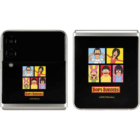 Bobs Burgers Tiles Galaxy Z Flip3 5G Skin