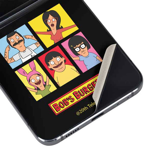 Bobs Burgers Tiles Galaxy Z Flip5 5G Skin
