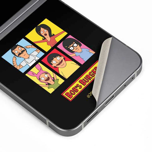 Bobs Burgers Tiles Galaxy Z Flip6 Skin