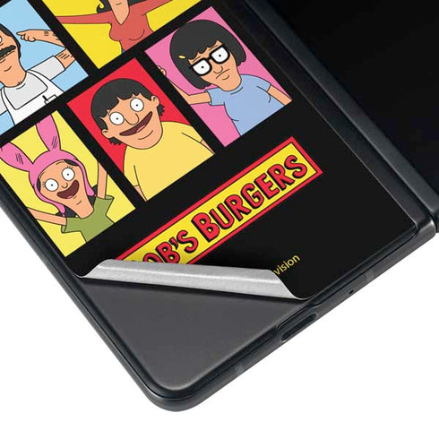 Bobs Burgers Tiles Galaxy Z Fold3 5G Skin