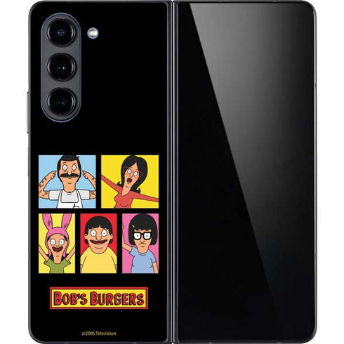 Bobs Burgers Tiles Galaxy Z Fold5 5G Skin