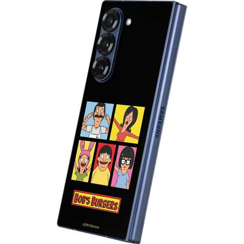 Bobs Burgers Tiles Galaxy Z Fold6 Skin