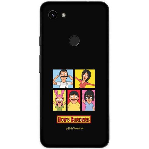 Bobs Burgers Tiles Google Pixel 3a XL Skin