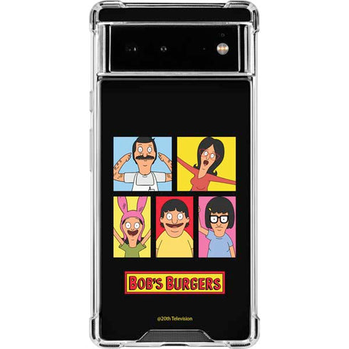 Bobs Burgers Tiles Google Pixel 6 Clear Case