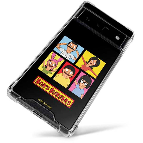 Bobs Burgers Tiles Google Pixel 6 Clear Case