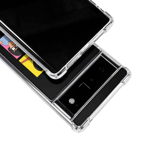 Bobs Burgers Tiles Google Pixel 6 Clear Case