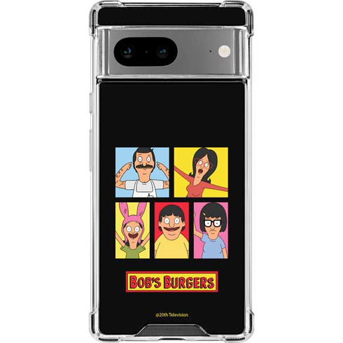 Bobs Burgers Tiles Google Pixel 8 Clear Case