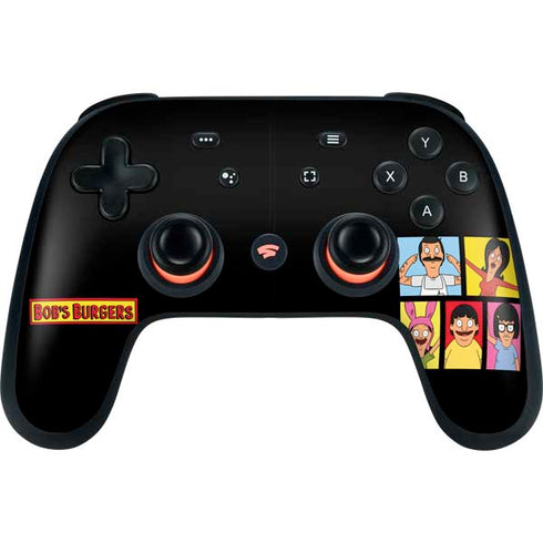 Bobs Burgers Tiles Google Stadia Controller Skin