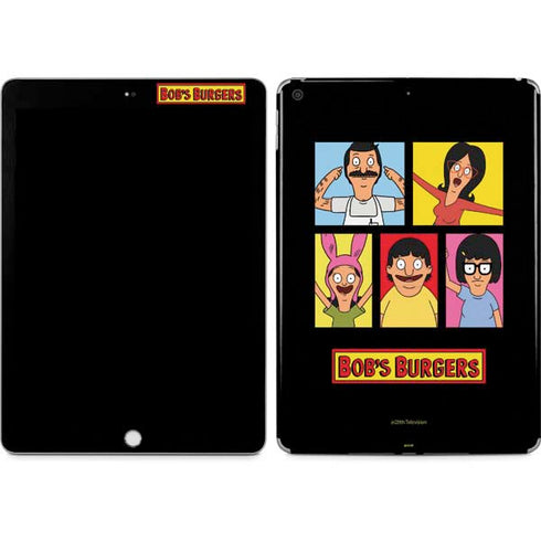 Bobs Burgers Tiles Apple iPad Skin