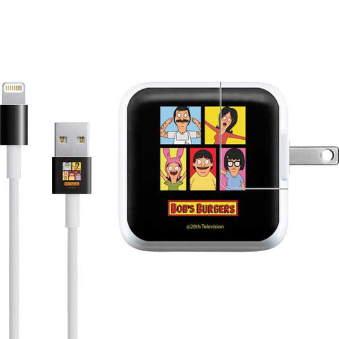 Bobs Burgers Tiles iPad Charger (10W USB) Skin