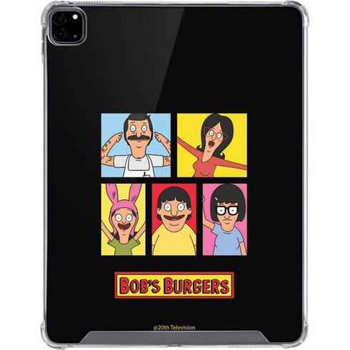 Bobs Burgers Tiles iPad Pro 12.9in (2020) Clear Case