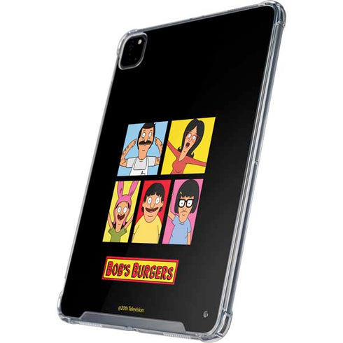 Bobs Burgers Tiles iPad Pro 12.9in (2020) Clear Case