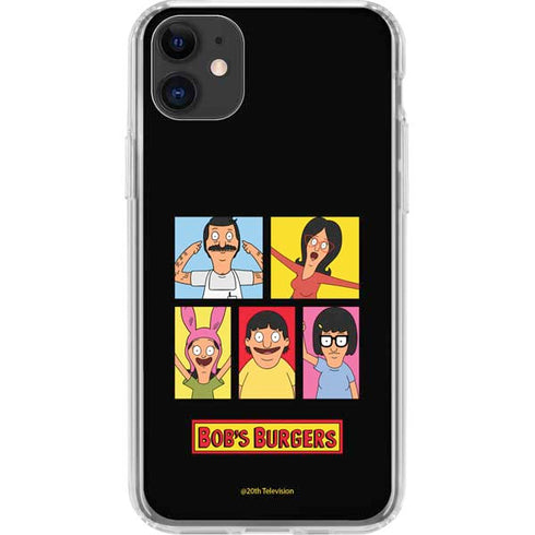 Bobs Burgers Tiles iPhone 11 Clear Case