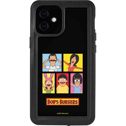 Bobs Burgers Tiles iPhone 12 Mini Waterproof Case