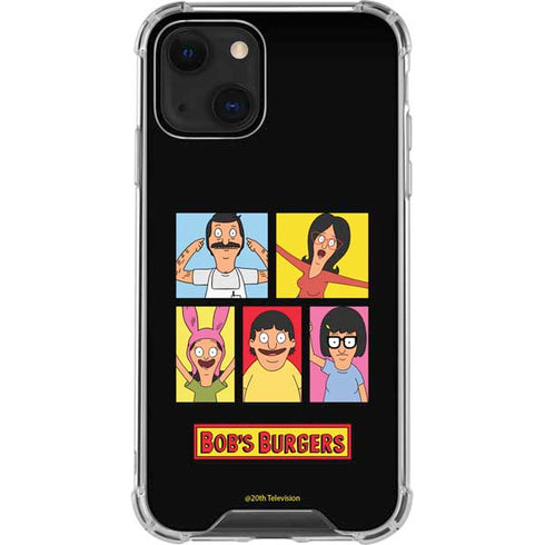 Bobs Burgers Tiles iPhone 13 Mini Clear Case