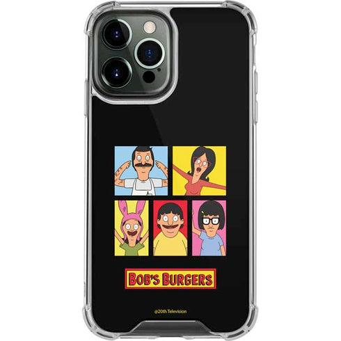 Bobs Burgers Tiles iPhone 13 Pro Max Clear Case