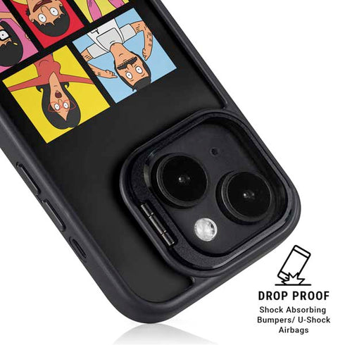Bobs Burgers Tiles iPhone 14 Kickstand Case