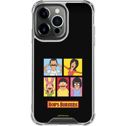 Bobs Burgers Tiles iPhone 14 Pro Clear Case