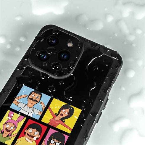 Bobs Burgers Tiles iPhone 14 Pro Max Waterproof Case