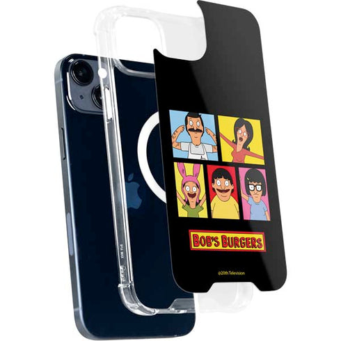 Bobs Burgers Tiles iPhone 15 MagSafe Case