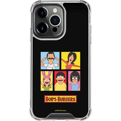 Bobs Burgers Tiles iPhone 15 Pro Max Clear Case