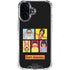 Bobs Burgers Tiles iPhone 16 Plus Clear Case