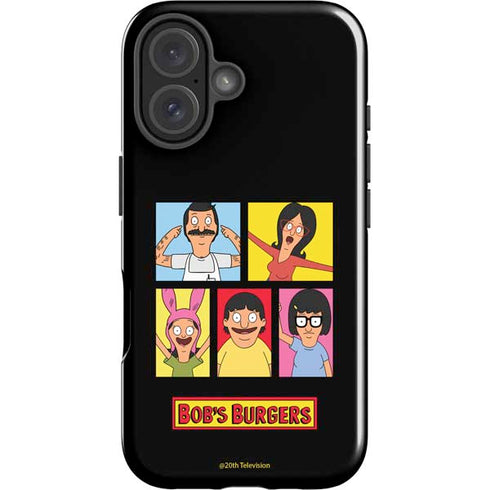 Bobs Burgers Tiles iPhone 16 Plus Impact Case