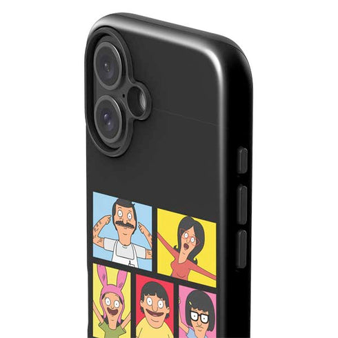 Bobs Burgers Tiles iPhone 16 Plus Impact Case