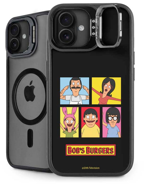 Bobs Burgers Tiles iPhone 16 Plus Kickstand Case