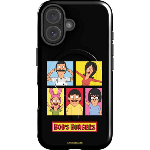 Bobs Burgers Tiles iPhone 16 Plus Magsafe Impact Case