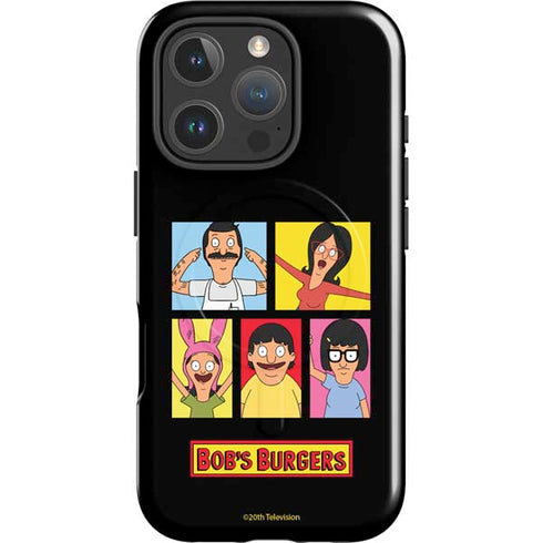 Bobs Burgers Tiles iPhone 16 Pro Magsafe Impact Case