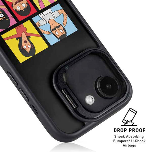 Bobs Burgers Tiles iPhone 16e Kickstand Case