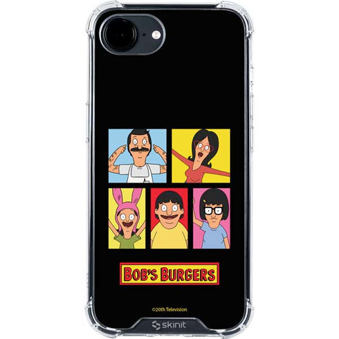 Bobs Burgers Tiles iPhone 16e Clear Case