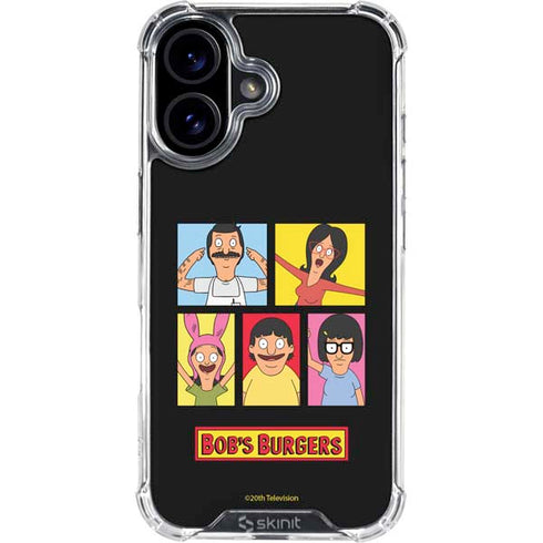 Bobs Burgers Tiles iPhone 17 Clear Case