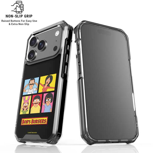 Bobs Burgers Tiles iPhone 18 Pro Clear Case