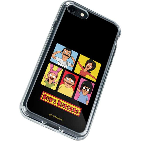 Bobs Burgers Tiles iPhone SE (2nd & 3rd Gen) Clear Case