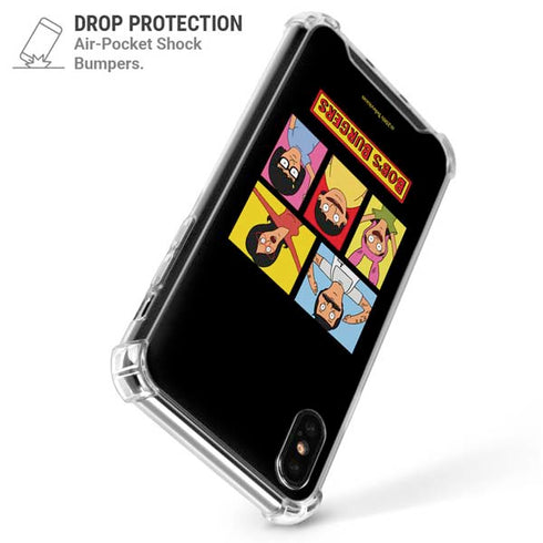 Bobs Burgers Tiles iPhone XS Max Clear Case