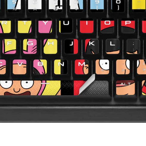 Bobs Burgers Tiles K95 RGB PLATINUM Mechanical Gaming Keyboard Skin