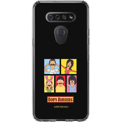 Bobs Burgers Tiles LG K51/Q51 Clear Case