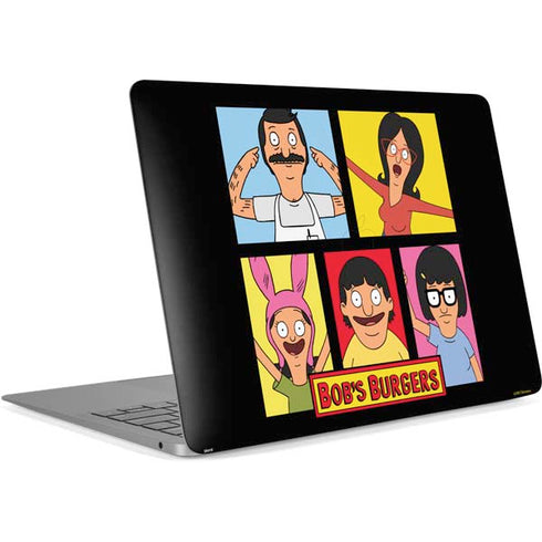 Bobs Burgers Tiles Apple MacBook Air Skin
