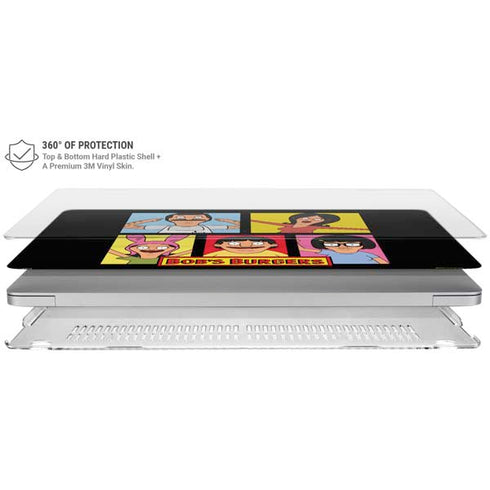 Bobs Burgers Tiles MacBook Air 15in (2023-2025) Case plus Skin