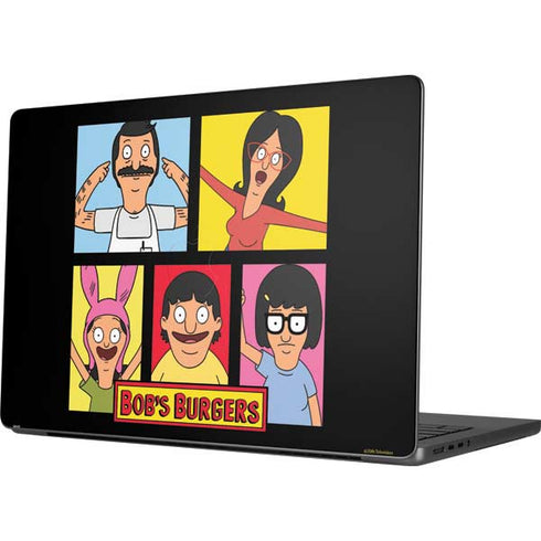 Bobs Burgers Tiles MacBook Pro 14in (2021-24) Skin
