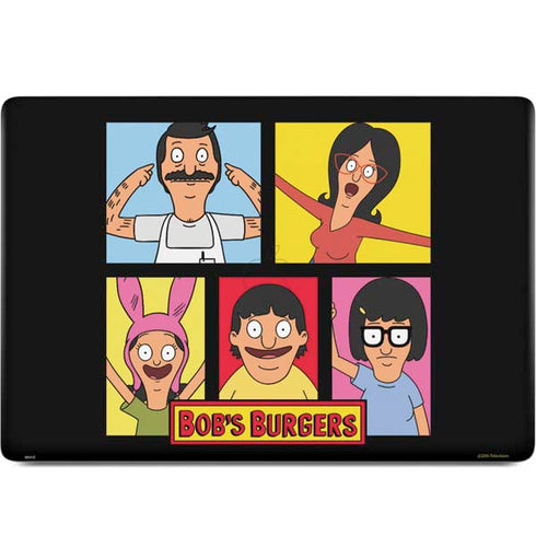 Bobs Burgers Tiles MacBook Skins